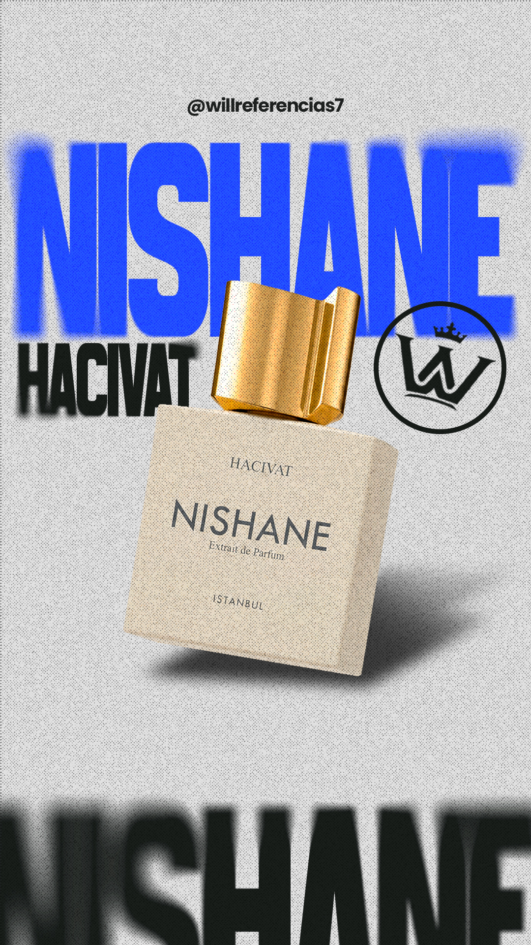 Arte da Will Referências com o perfume Nishane Hacivat