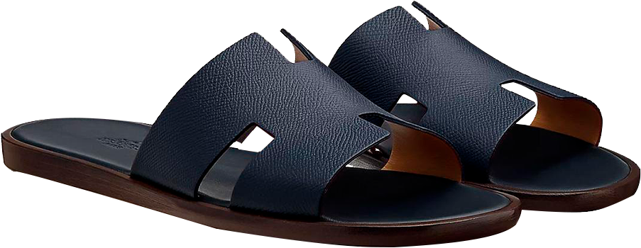 Sandália Hermès Izmir preta